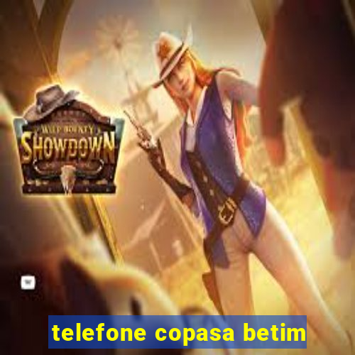 telefone copasa betim